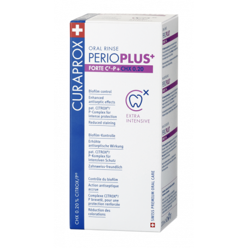 CURAPROX Perio Plus+ Forte - Ústní voda, 200 ml